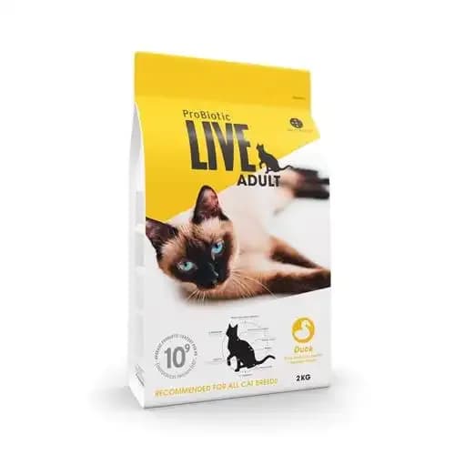 Probiotic Live Cat Adult Duck 2Kg